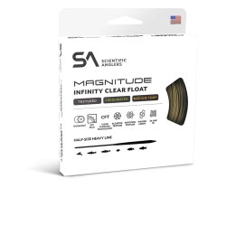 Scientific Anglers Magnitude Textured Infinity 10' Clear Float Tip in Buckskin Clear